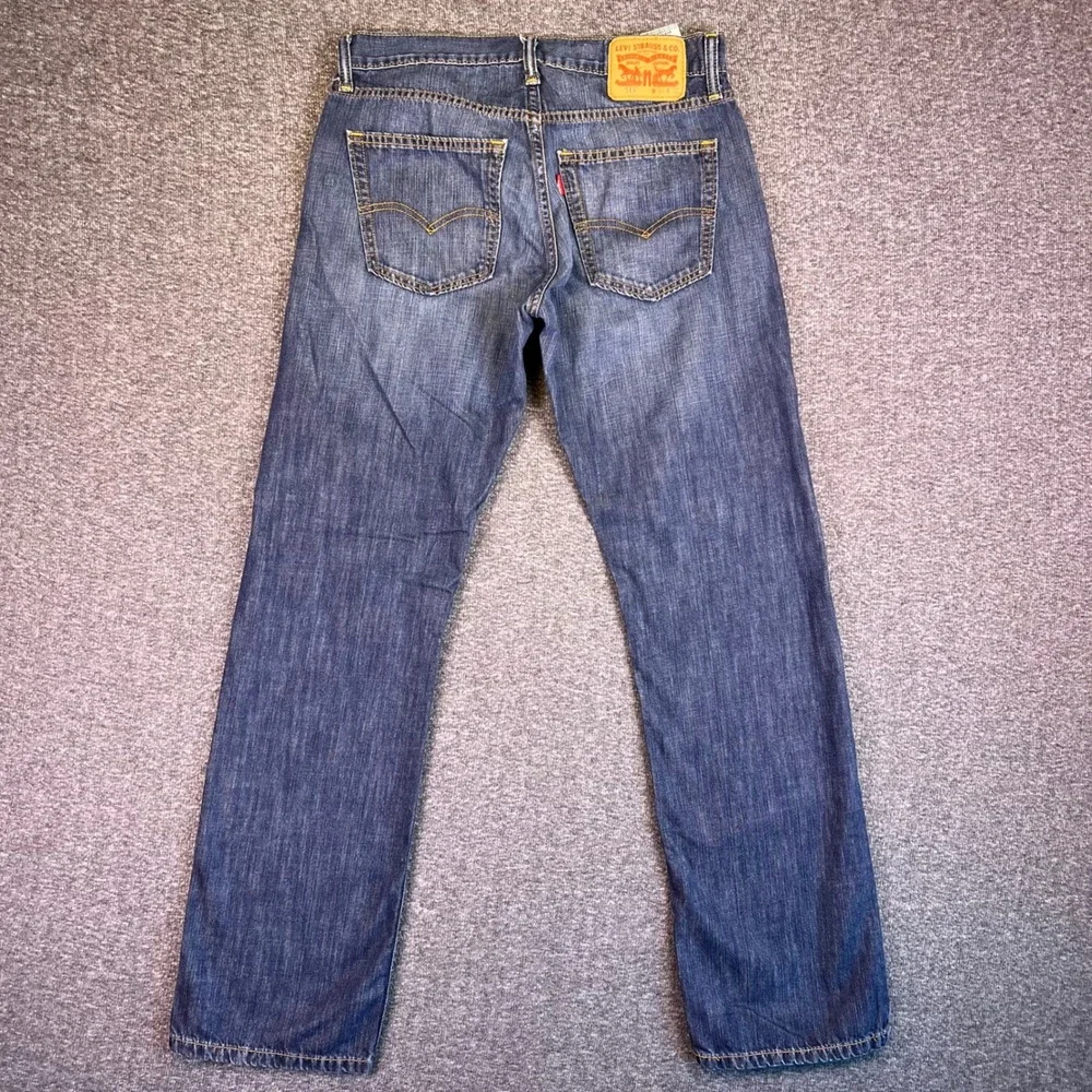 Levis 514 Jeans Mens‎ 31x32 Faded Straight Streetwear Classic Casual Denim Pants